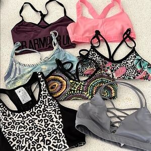 BUNDLE of designer sports bras (XS)